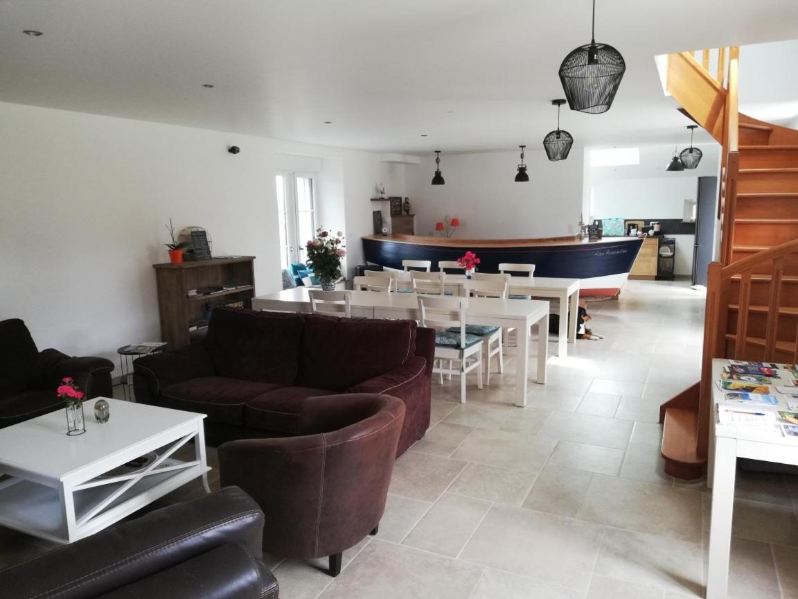 Chambres D'Hotes Des Hirondelles Beaussais Sur Mer Exteriör bild